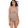 Unterwäsche Damen Bodys Lisca Brasilianischer Body mit Ausschnitt armiert verstellbare Grau