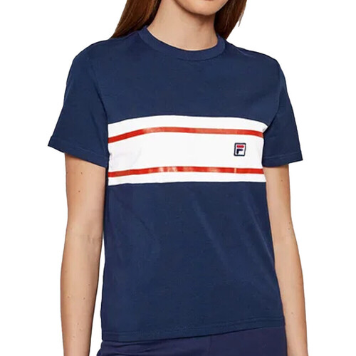 Kleidung Damen T-Shirts & Poloshirts Fila FAW015153006 Blau