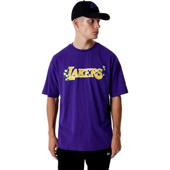 Kleidung Herren T-Shirts New-Era  Violett