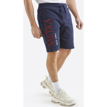 Kleidung Herren Shorts / Bermudas Nautica Locust Fleece Blau