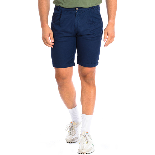 Kleidung Herren Shorts / Bermudas La Martina TMB004-TL121-07017 Marine