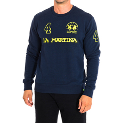 Kleidung Herren Sweatshirts La Martina TMF303-FP221-B7293 Marine