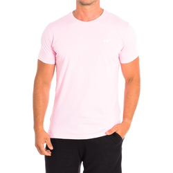 Kleidung Herren T-Shirts La Martina TMR004-JS206-05157 Rosa