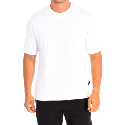 Kleidung Herren T-Shirts La Martina TMR008-JS303-00001 Weiss