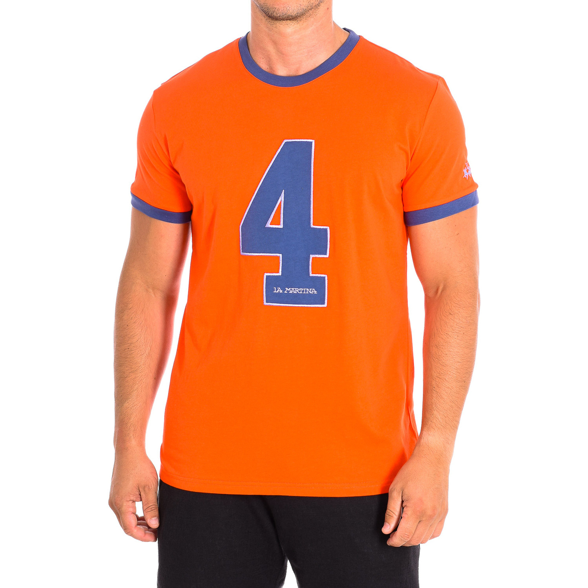 Kleidung Herren T-Shirts La Martina TMR312-JS206-06097 Orange