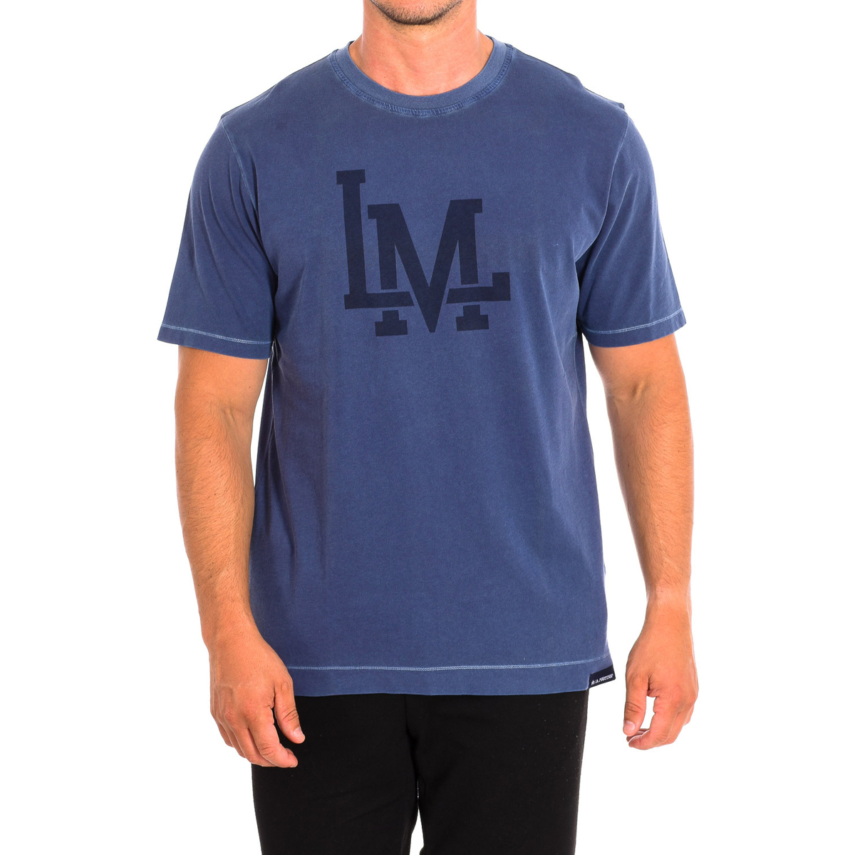 Kleidung Herren T-Shirts La Martina TMR320-JS330-07017 Marine