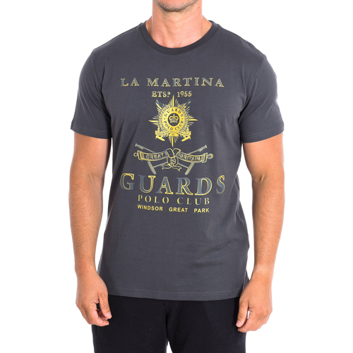 Kleidung Herren T-Shirts La Martina TMRG30-JS206-09131 Grau