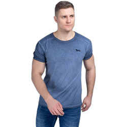 Kleidung T-Shirts Lonsdale T-shirt  Portskerra Blau
