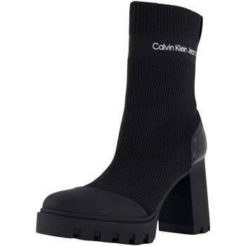 Calvin Klein Jeans  Stiefel Stiefeletten Platform Knit Sock YW0YW0119601Q