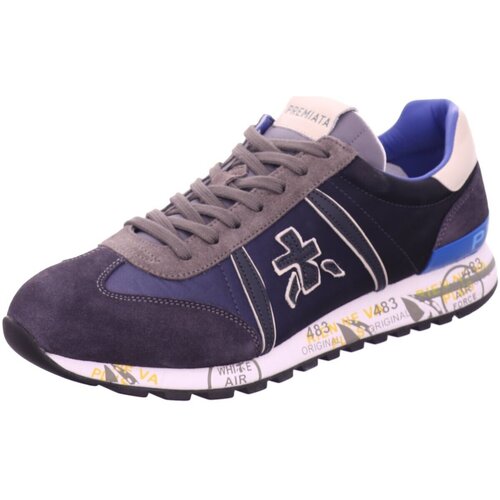 Schuhe Herren Sneaker Premiata Lucy-5902 Blau