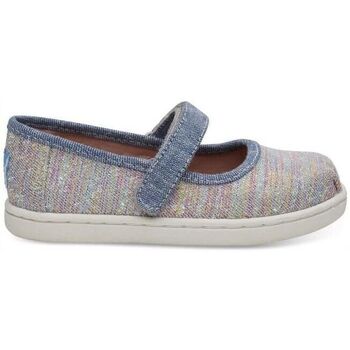 Schuhe Kinder Sandalen / Sandaletten Toms Baby Mary Jane - Pink Multi Twill Multicolor