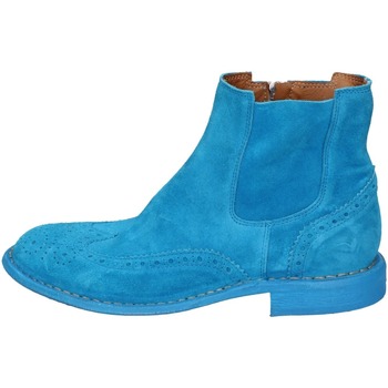 Schuhe Damen Low Boots Moma BC826 1CS405-MAS Blau