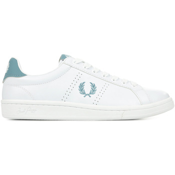 Fred Perry B721 Leather Weiss