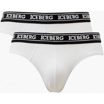 Unterwäsche Herren Boxer Iceberg ICE2USP02 Weiss