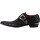 Schuhe Herren Derby-Schuhe Jeffery-West Kala Monk-Schuhe aus Leder Schwarz