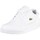 Schuhe Herren Sneaker Low Lacoste T-Clip 0722 1 SMA Lederturnschuhe Weiss