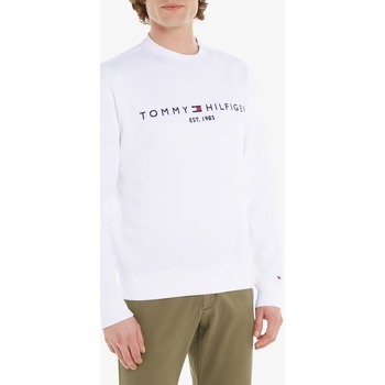 Kleidung Herren Sweatshirts Tommy Hilfiger MW0MW11596 Weiss