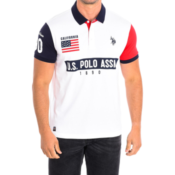Kleidung Herren Polohemden U.S Polo Assn. 58877-100 Weiss