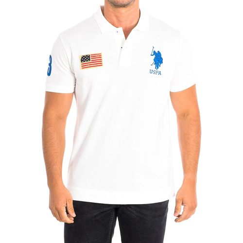 Kleidung Herren Polohemden U.S Polo Assn. 64777-101 Weiss