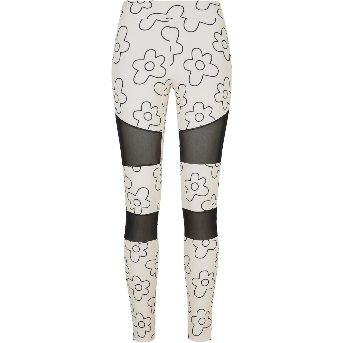 Kleidung Damen Leggings Urban Classics Legging femme  Tech Mesh AOP Beige