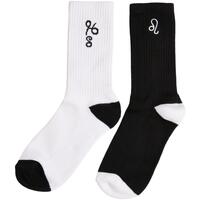 Unterwäsche Herren Socken & Strümpfe Mister Tee paires de chaussettes  Zodiac (x2) Schwarz