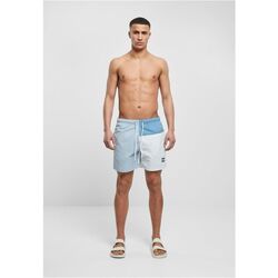 Kleidung Herren Badeanzug /Badeshorts Urban Classics Short de bain  3 Block Blau