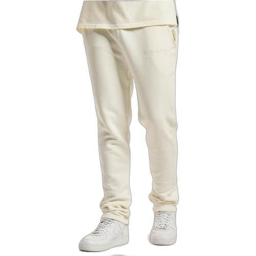 Kleidung Herren Jogginghosen Def Jogging  Left Leg Print Weiss