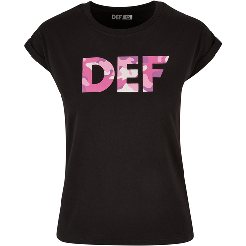 Kleidung Damen T-Shirts Def T-shirt femme  Signed Schwarz