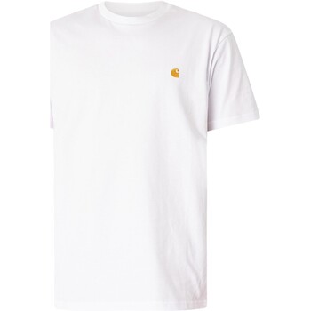 Kleidung Herren T-Shirts Carhartt Verfolgung T-Shirt Weiss