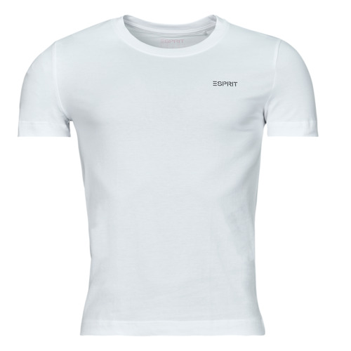 Kleidung Herren T-Shirts Esprit SUS F AW CN SS Weiss
