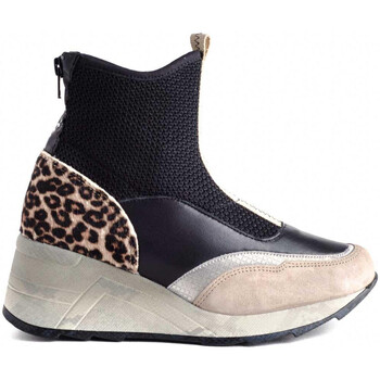 Schuhe Damen Low Boots Cetti 1334 Schwarz