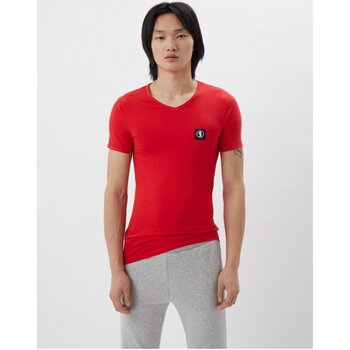 Kleidung Herren T-Shirts Bikkembergs BKK1UTS08SI Rot