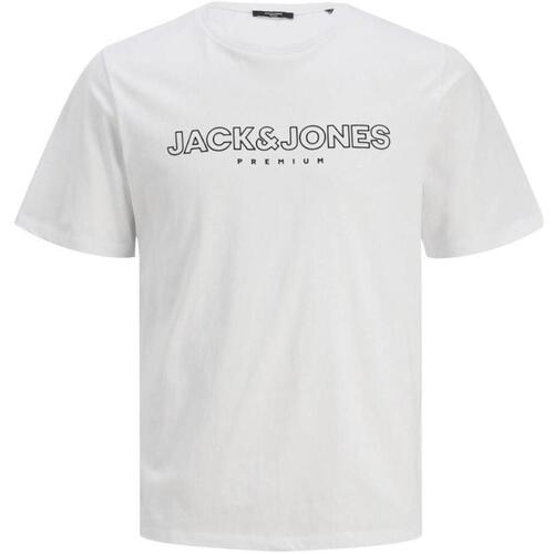 Kleidung Herren T-Shirts Jack & Jones  Weiss