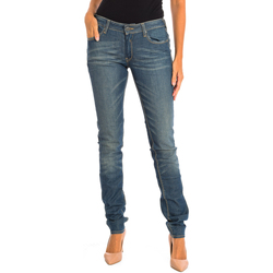 Kleidung Damen Jeans Le Temps des Cerises JFRMILLY0W489-BLUE Blau