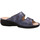 Schuhe Damen Pantoletten / Clogs Finn Comfort Pantoletten SANSIBAR 02550-699124 699124 Blau