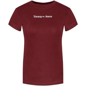 Kleidung Damen T-Shirts Tommy Hilfiger  Rot