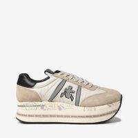 Schuhe Damen Sneaker Premiata BETH 6500-WHITE Weiss