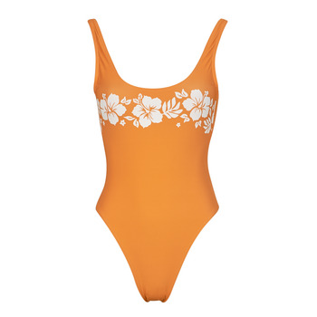 Kleidung Damen Badeanzug Billabong ON ISLAND TIME ONE PIECE Orange