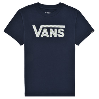 Kleidung Jungen T-Shirts Vans VANS CLASSIC LOGO FILL Marine