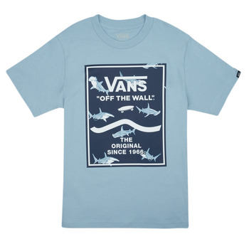 Kleidung Jungen T-Shirts Vans PRINT BOX 2.0 Blau