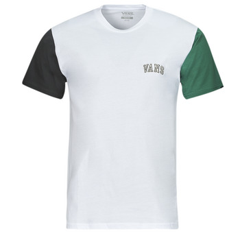 Kleidung Herren T-Shirts Vans COLORBLOCK VARSITY SS TEE Weiss