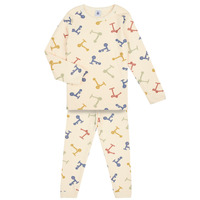 Kleidung Jungen Pyjamas/ Nachthemden Petit Bateau MAMOURS Multicolor
