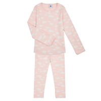 Kleidung Mädchen Pyjamas/ Nachthemden Petit Bateau MANOEL Rosa