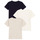 Kleidung Kinder T-Shirts Petit Bateau A0A8H X3 Weiss / Beige / Schwarz
