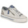 Schuhe Damen Sneaker Low Mustang 1272310 Weiss / Blau