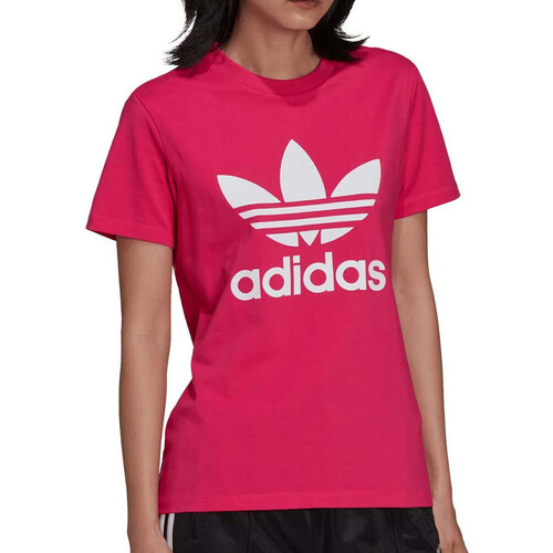 Kleidung Damen T-Shirts & Poloshirts adidas Originals HG3785 Rosa
