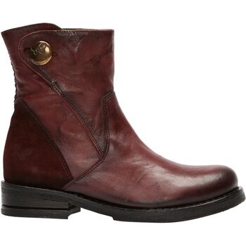 Schuhe Damen Boots Felmini EDITION D658 Stiefelette Rot