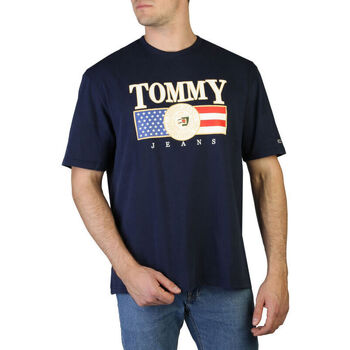 Kleidung Herren T-Shirts Tommy Hilfiger - dm0dm15660 Blau