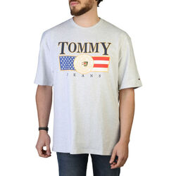 Kleidung Herren T-Shirts Tommy Hilfiger - dm0dm15660 Grau