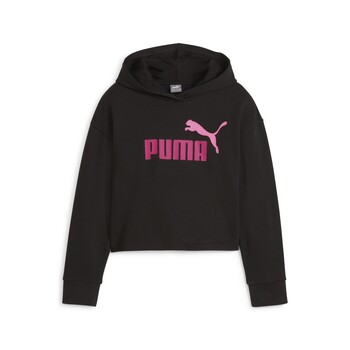Kleidung Mädchen Sweatshirts Puma ESS 2COLOR HOODIE Schwarz